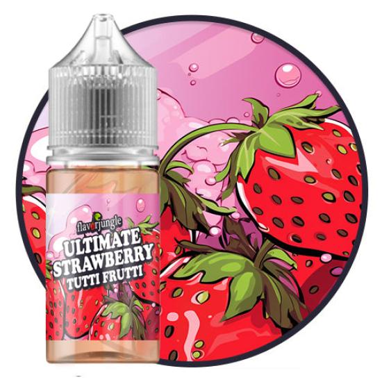 Ultimate Strawberry Tutti Frutti Bubble Gum 30ml